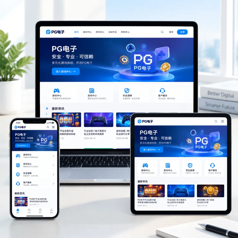 PG电子多端访问与玩法介绍场景示意图